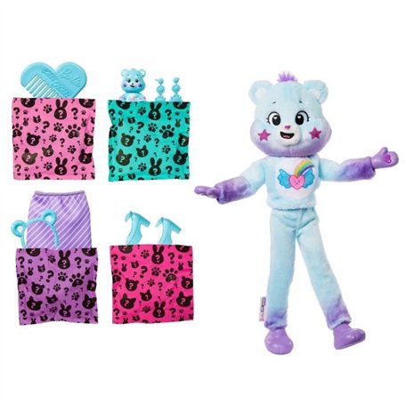 Barbie - Poupée Barbie Cutie Reveal Bisounours - Avec 10 surprises - Barbie - JFV61