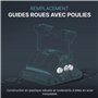 Dolphin Pièce détachée Guide Roue (Lot de 4) avec 2 engranages poulie - Référence 3884997-R6