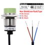 Heschen PR30-15DN2 Capteur de proximité inductif Type cylindrique Détection 15 mm M30 Rond Non blindé 12-24 VDC 3 fils NPN NC (n