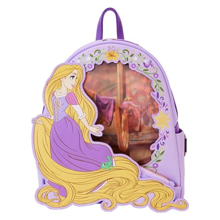 Loungefly Disney Tangled Raiponce Mini sac à dos lenticulaire Multi
