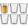 Set 6 verres thermo - BODUM - Canteen - Double paroi - 0.2 l - Transparent