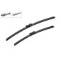 Bosch Balais d'Essuie–Glace Plats Aerotwin A696S, Longueur: 550mm/450mm – 1 Paire de Balais avant