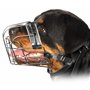 PetriStor Muselière en métal pour Chien Rottweiler Panier en Fil réglable en Cuir