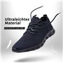 MGNLRTI Basket Homme Chaussure de Sports léger Multisports Sneakers Running Outdoor Training Gym Tennis Jogging Mode Basses Bleu