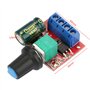 Contrôleur PWM Moteur DC 5V-28V 5A - Régulateur de Vitesse avec Potentiomètre - Pour Moteurs 12V/24V (Voiture Miniature/Robotiqu