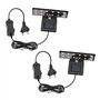 GERUI Lot de 2 lampes LED pour aquarium - Éclairage pour plantes aquatiques et poissons - 3 220 V - 6 W