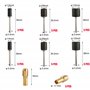 30 PCS Tambour Mandrin pour Dremel Outils Rotatifs