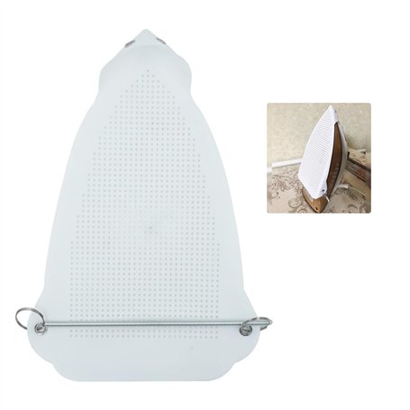 Semelle universelle pour fer à repasser - Semelle de protection textile anti-adhésive - Anti-brillance - Plaque de protection co