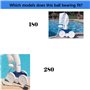 Poweka Roulements à Billes pour Roue Compatibles avec Polaris 180 280 Nettoyeurs de Piscine Partie C60 C-60 (10 Pièces)