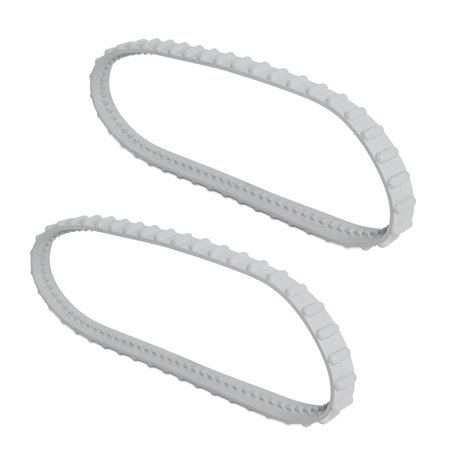 Poweka RCX23002 Courroies D'entraînement Exactes en Caoutchouc Compatible avec Hayward Aquavac Tiger Shark Plus QC SharkVac Nett