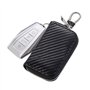 Pochettes Blocage Signal RFID pour Clé Voiture, Étui de Protection Anti RFID en cuir PU pour Clef Télécommande, Étui de Porte-cl