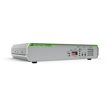 Allied Telesis AT-GS920/8-50 Switch Layer 2 Gigabit Unmanaged - 8 x 10/100/1000T - Internal PSU - Dip Switch configurable