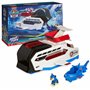 Paw Patrol - Pat Patrouille - Whale Patroller Chase Aqua Pups - Voiture Figurine À Collectionner - Thème Mer Et Aventures Sous-M