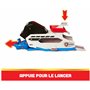 Paw Patrol - Pat Patrouille - Whale Patroller Chase Aqua Pups - Voiture Figurine À Collectionner - Thème Mer Et Aventures Sous-M