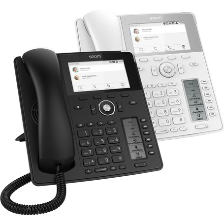 Snom D785N IP TéLéPhone Fixe Filaire avec ÉCran Couleur TFT Haute RéSolution 4