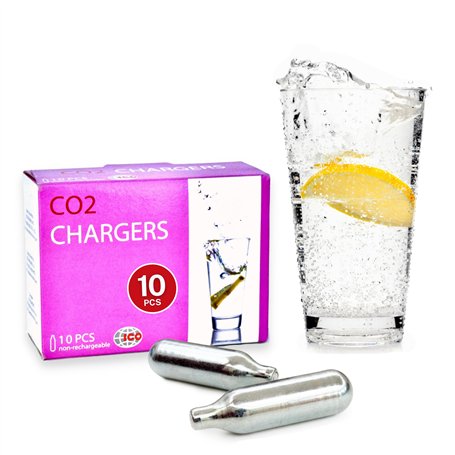 ICO 10pcs Cartouche CO2 8g pour Machine eau Gazeuse