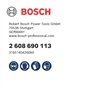 Bosch Accessories 2608690113 Burin bêche à emmanchement six pans 30 mm 450 x 75 mm, 1 pièce
