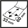 Bosch Accessories Lame de scie Bois et Métal BIM 32x60 mm BOSCH PAIZ 32 APB Starlock Plus pour outil oscillant - 2608662315