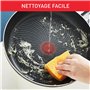 Tefal Ingenio Enjoy, Batterie de cuisine 8pièces, Poêles et casseroles légères, Technologie Light Tech, Poignée amovible, Revête