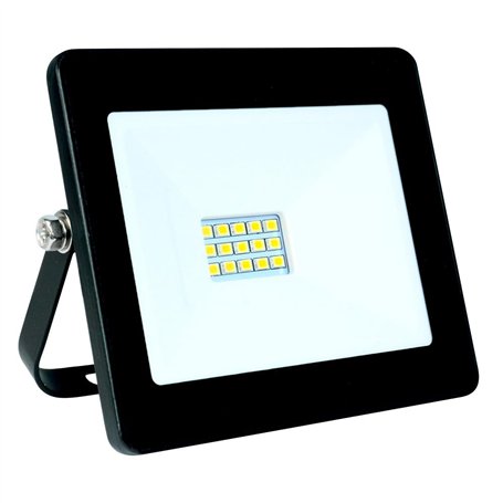 GEFOM 400220 Projecteur LED mural Aluminium/Verre 10 W Noir étanche