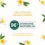 Naturé Moi - Gel Douche Des Îles, Monoï - Hydrate et Nourrit - Tous Types de Peaux - Fleur de Tiaré Bio - 96% d'Origine Naturell