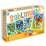 SentoSphère - SABLIMAGE - PAPILLONS - 8813 - Kit Loisir Créatif - Réaliser 4 tableaux avec 15 tonalités de sable - A partir de 4
