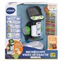 VTech - Genius XL Microscope Vidéo Interactif, avec Écran Couleur Numérique, Photos et Vidéos de la BBC, Jouet Scientifique Éduc