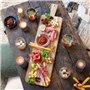 Planche apéritive - LIVOO - MES151 - Bois d'acacia - 75 cm - Beige