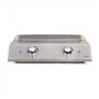 Plancha électrique inox 2 thermostats - Livoo - DOC302 -
