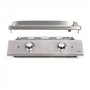 Plancha électrique inox 2 thermostats - Livoo - DOC302 -