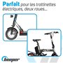 BEEPER - Stickers reflechissants pour Trottinette Electrique ME136 (Lot de 4 Stickers)