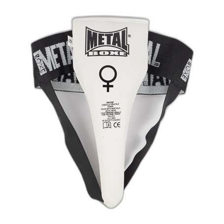 METAL BOXE Coquille Femme Blanc XS