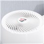 HOMCOM Mini Ventilateur de table, ventilateur Silentieux puissant 45W, 3 vitesses, oscillant à 70° multidirectionnelle, inclinai