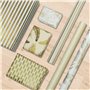 Clairefontaine 211846AMZC - Un Carton De 10 Rouleaux De Papier Cadeau - Papier Premium 80g - Dimensions : 2x0,70m - Motif : Or,