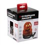 OROK - Gyrophare aimanté 12v Orange (magnétique) - Prise Allume Cigare - Long. câble : 3M - Norme CE - Engins travaux publics et