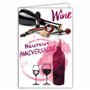 AFIE Carte Heureux Anniversaire - Millésime Bonifié - Années Cuvées - Spéciale Vin Rouge Bordeaux Bouteille Tire-Bouchon œnologi