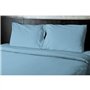 Lot de 2 taies d'oreiller - HOME LINGE PASSION - HP72089 - Microfibre 82 g - 50 x 70 cm - Bleu ciel