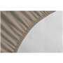 Drap housse - HOME LINGE PASSION - HP72127 - Microfibre 82 g - 140 x 190 cm - Bonnet 30 cm - Beige