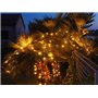 Guirlande Lumineuse pour Extérieur I 480 LED Blanc Chaud & Blanc Effet Flash I 35m de Longueur I Waterproof Indice IP44 I Déco T