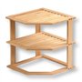 Kesper | Étagère de Cuisine en Bambou, Dimensions : 25 x 25 x 27 cm, Couleur : Marron | 58804