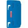 Brunnen Colour Code 102065033 Perforatrice de poche avec règle gaufrée et fonction de retenue Bleu/azur