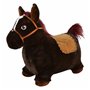 Bayer Chic 2000 401 40 Cheval Sauteur Gonflable avec Pompe à air Marron foncé