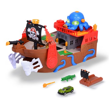Dickie Toys - Bateau Pirate – Bateau Jouet Complet (41