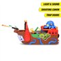 Dickie Toys - Bateau Pirate – Bateau Jouet Complet (41,5 cm) pour Les Enfants à partir de 3 Ans avec Circuit de Course, Effets s