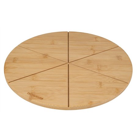 Fackelmann 31119 Planche à pizza avec rainures de coupe