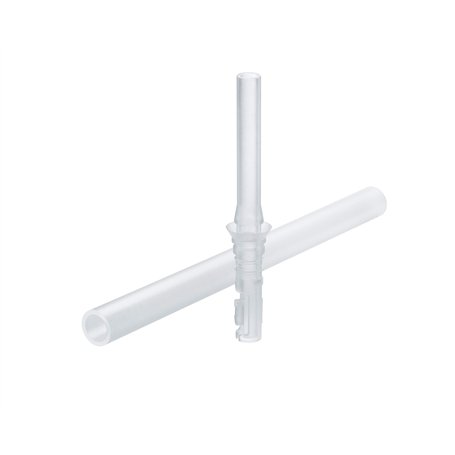 NUK Action Cup Lot de 2 pailles de rechange en silicone souple sans BPA Transparent