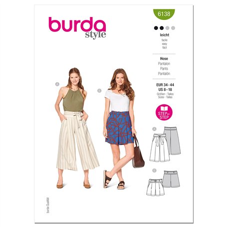 Burda B6138 Patron de Couture