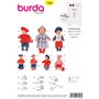 Burda B7903 Patron de Couture Habits de Poupée 19 x 13 cm