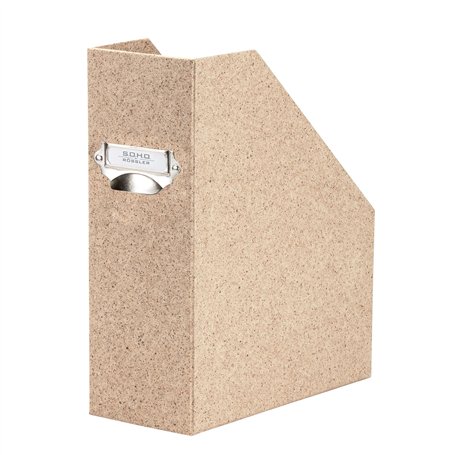 Boite archives · S.O.H.O. · Couleur: Cacao · Größe (B x H x T): 115 x 315 x 260 mm · Avec zone de marquage · Utilisation pour fo