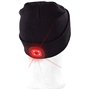 Lunartec Bonnet à LED Avant et arrière - Noir